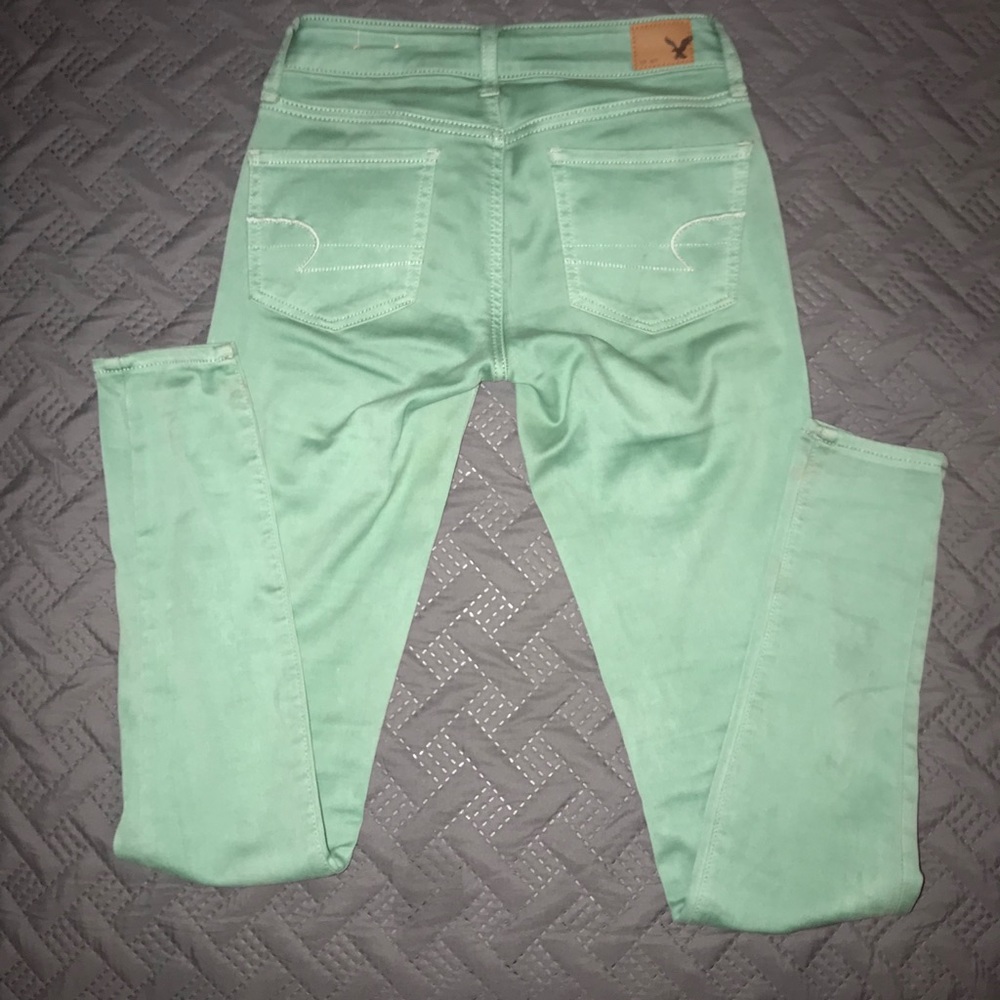 American eagle jeggings super stretch size 0